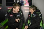 Marcel Duinker mit Ron Haslam