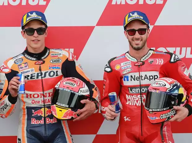 Marc Marquez, Andrea Dovizioso Titel-Bild zur News: Marc Marquez, Andrea Dovizioso
