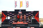 Jonathan Rea, Alvaro Bautista und Chaz Davies