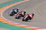 Michael Ruben Rinaldi vor Leon Camier und Marco Melandri