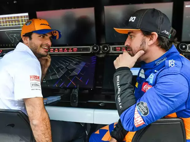 Fernando Alonso, Carlos Sainz Titel-Bild zur News: Fernando Alonso, Carlos Sainz