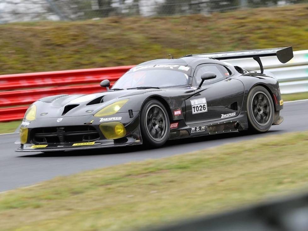 Zakspeed-Viper, Test- und Einstellfahrten