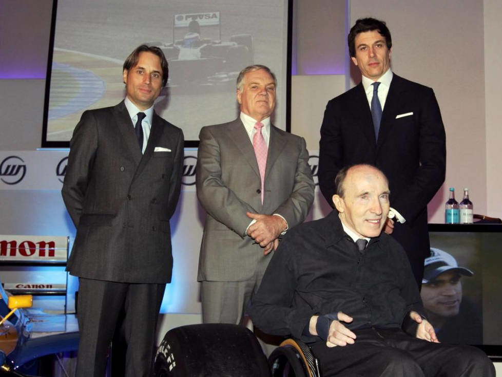 Frank Williams, Patrick Head, Toto Wolff