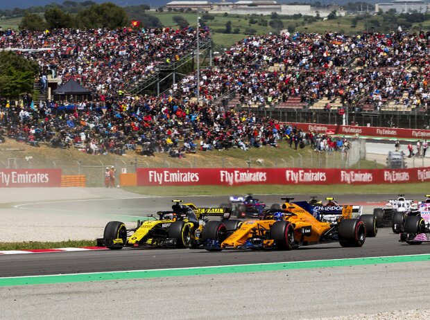 Carlos Sainz, Fernando Alonso, Sergio Perez