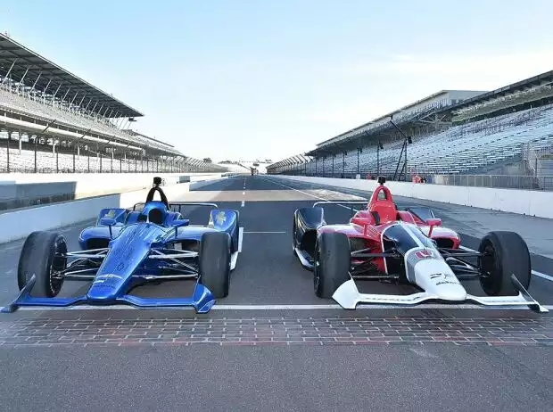 IndyCar-Chassis 2018 mit Einheits-Aero für Chevrolet und Honda Titel-Bild zur News: IndyCar-Chassis 2018 mit Einheits-Aero für Chevrolet und Honda