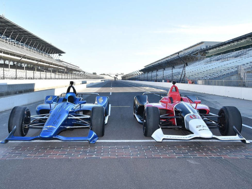 IndyCar-Chassis 2018 mit Einheits-Aero für Chevrolet und Honda