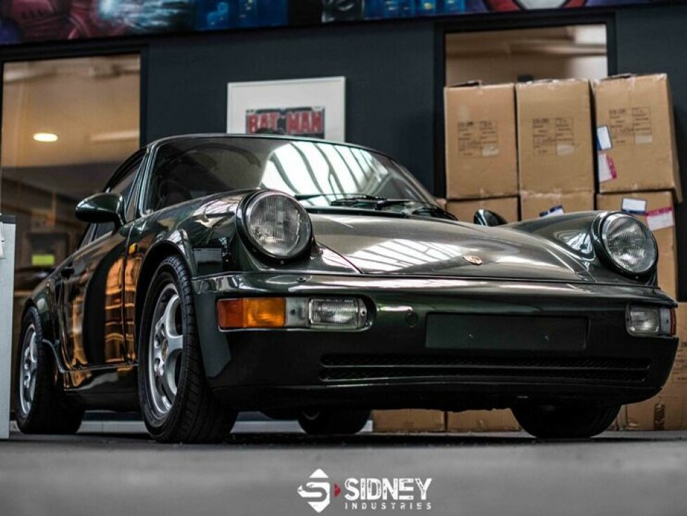Mit diesem Porsche 964 C2 startet TV-Star Sidney Hoffmann bei der Westfalen Klassik 2019