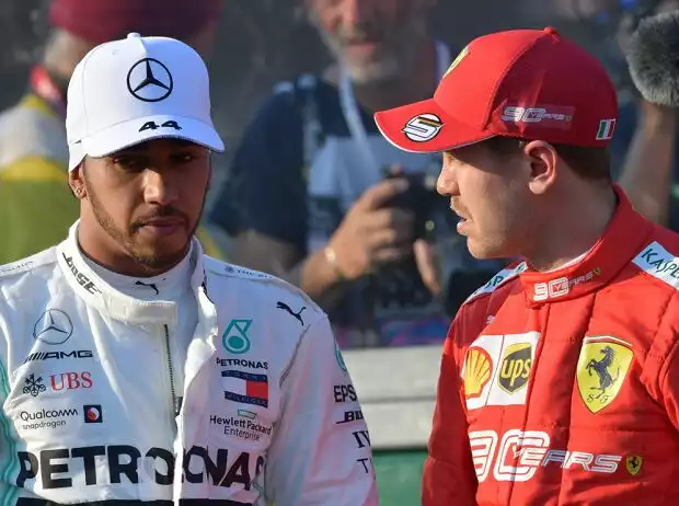 Lewis Hamilton, Sebastian Vettel Titel-Bild zur News: Lewis Hamilton, Sebastian Vettel