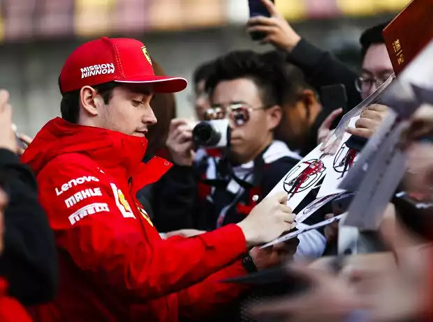 Charles Leclerc Titel-Bild zur News: Charles Leclerc
