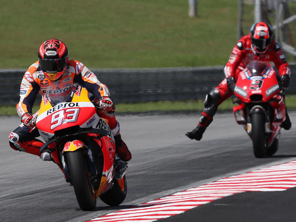 Danilo Petrucci, Marc Marquez