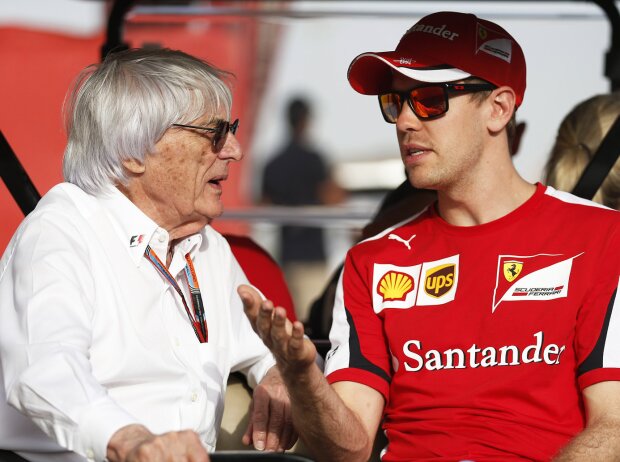 Bernie Ecclestone, Sebastian Vettel