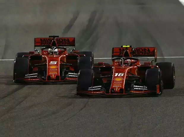 Sebastian Vettel, Charles Leclerc Titel-Bild zur News: Sebastian Vettel, Charles Leclerc