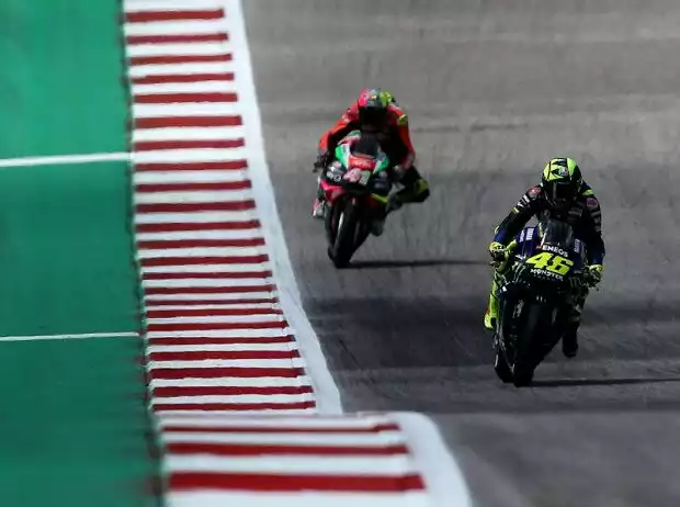 Aleix Espargaro, Valentino Rossi Titel-Bild zur News: Aleix Espargaro, Valentino Rossi