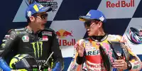 Marc Marquez, Valentino Rossi