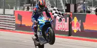 Bild zum Inhalt: MotoGP Austin: Rins bezwingt Rossi, Marquez stürzt in Führung liegend