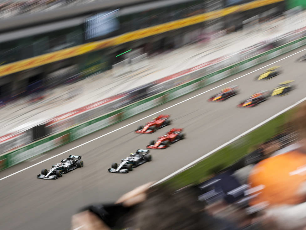 Valtteri Bottas, Lewis Hamilton, Sebastian Vettel, Charles Leclerc
