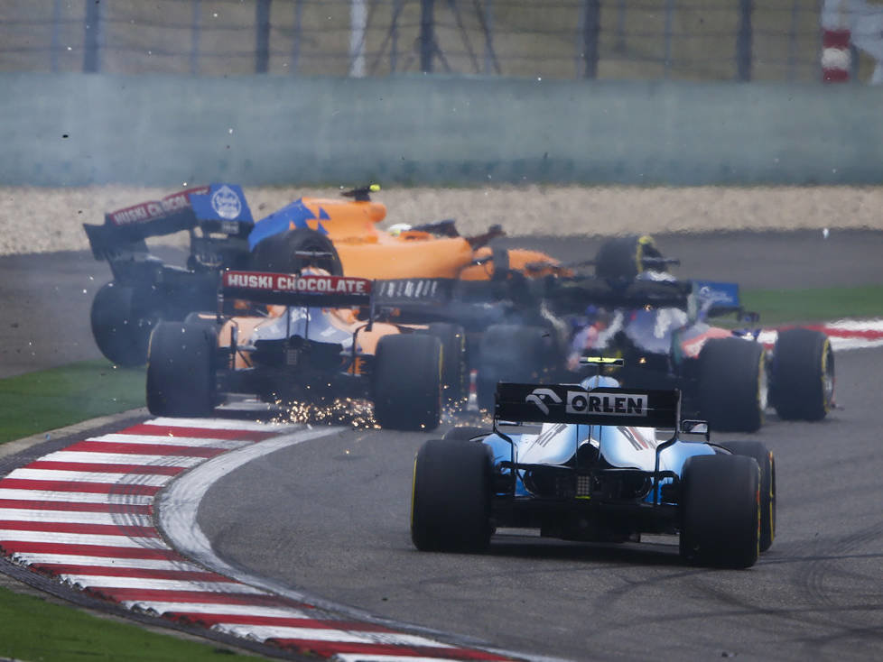 Daniil Kwjat, Carlos Sainz, Lando Norris