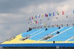 Leere Tribünen in Assen