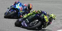 Bild zum Inhalt: Rossi verpasst Austin-Sieg knapp: "Rins war schneller als ich"