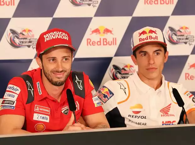 Andrea Dovizioso, Marc Marquez Titel-Bild zur News: Andrea Dovizioso, Marc Marquez