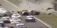 Bild zum Inhalt: Ellen Lohr mit heftigem Crash bei EuroNASCAR-Debüt in Valencia