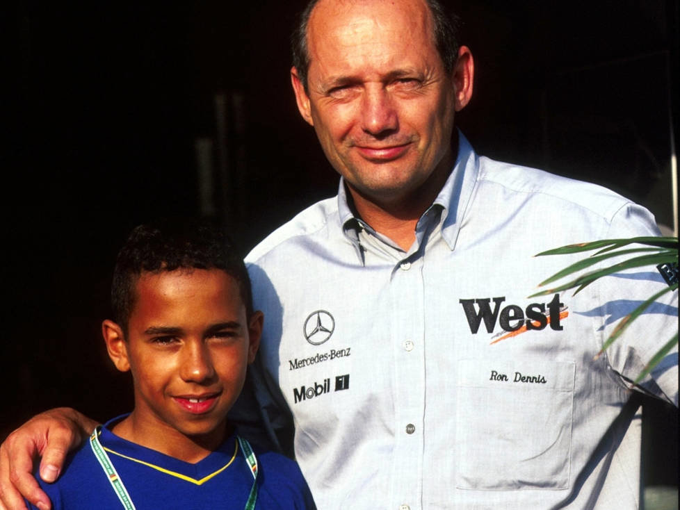 Lewis Hamilton, Ron Dennis