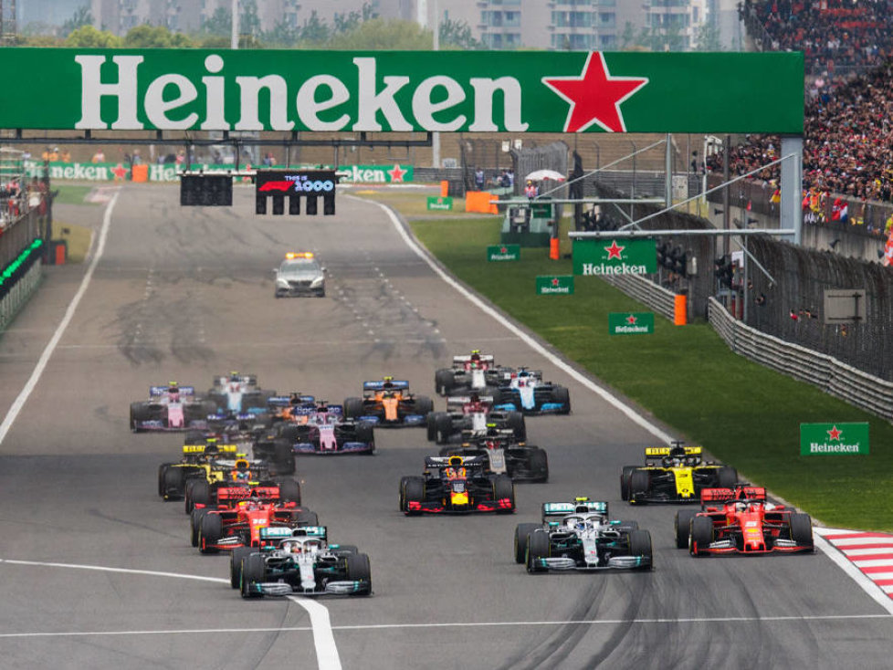 Lewis Hamilton, Valtteri Bottas, Charles Leclerc, Sebastian Vettel, Max Verstappen