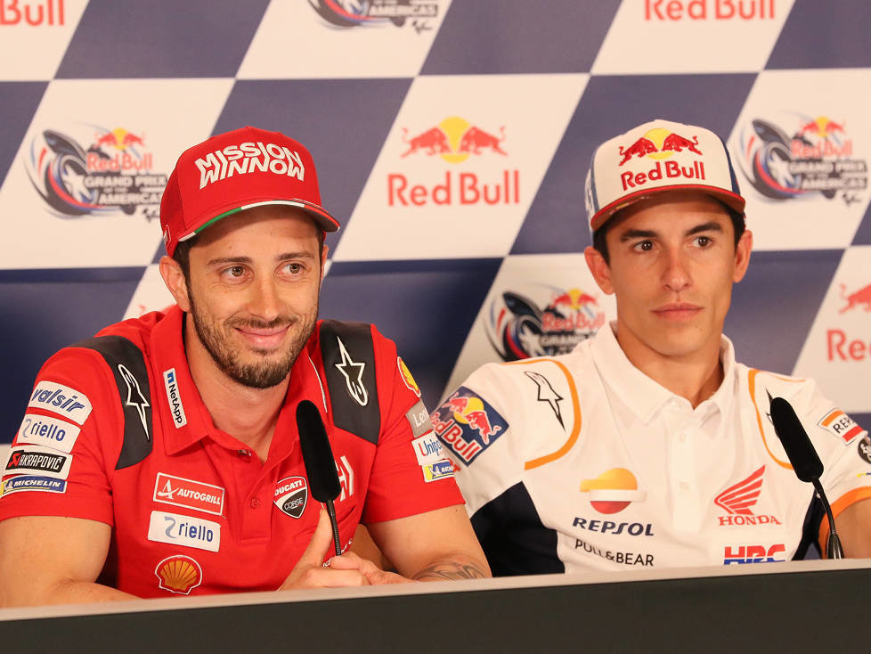 Andrea Dovizioso, Marc Marquez