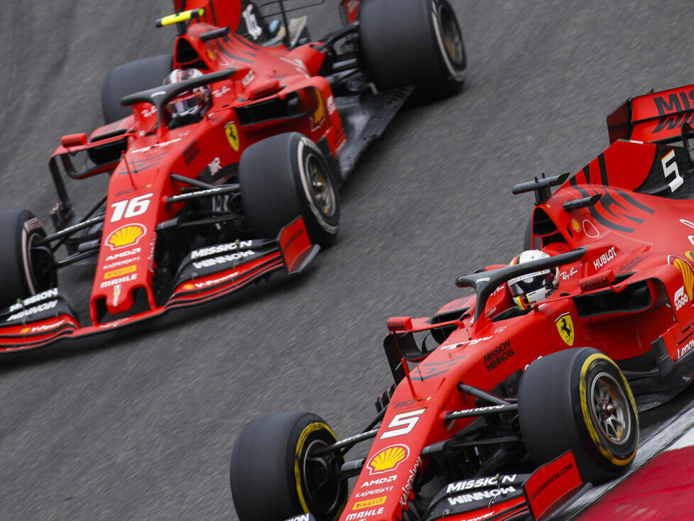 Sebastian Vettel, Charles Leclerc