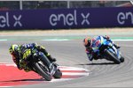 Valentino Rossi vor Alex Rins 