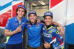 Alex Rins (Suzuki), Josh Herrin und Antonio Elias 