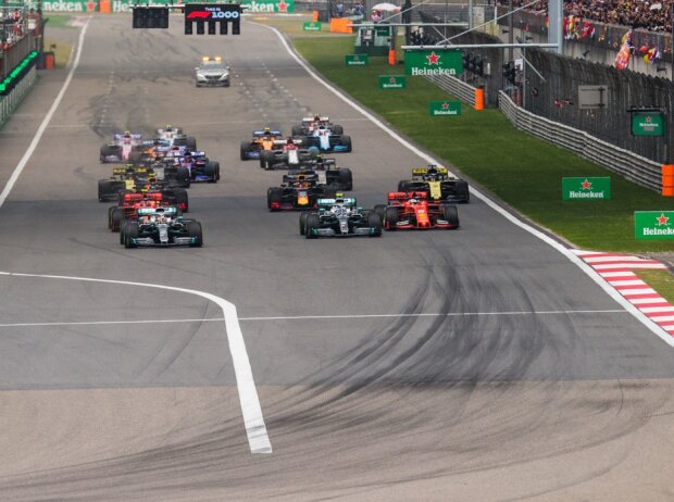 Titel-Bild zur News: Lewis Hamilton, Valtteri Bottas, Charles Leclerc, Sebastian Vettel, Max Verstappen