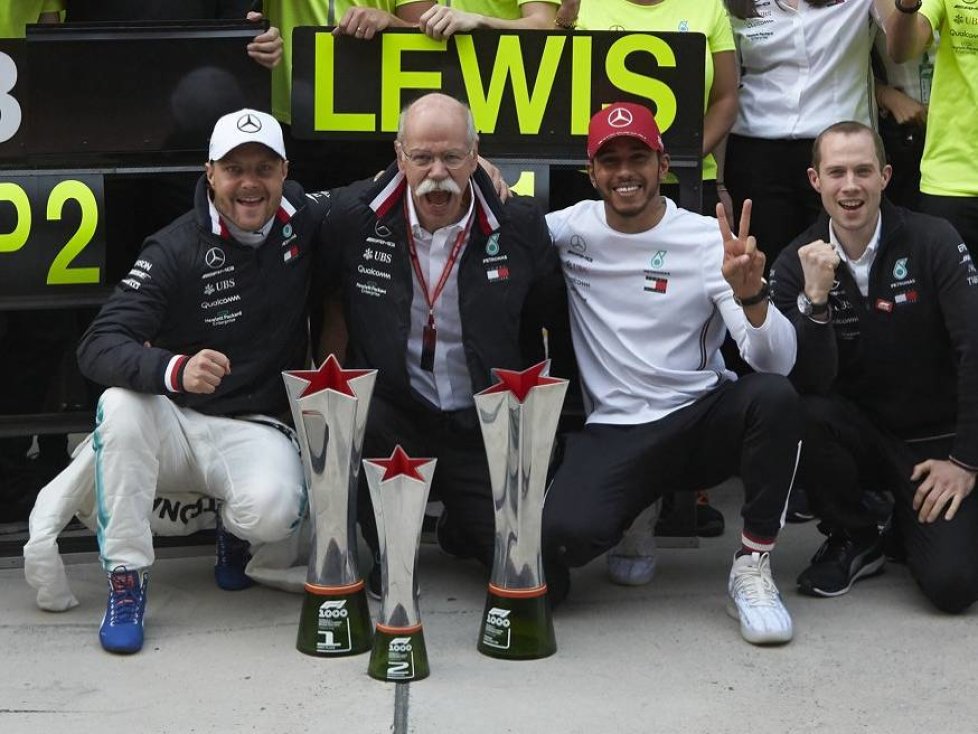 Valtteri Bottas, Lewis Hamilton