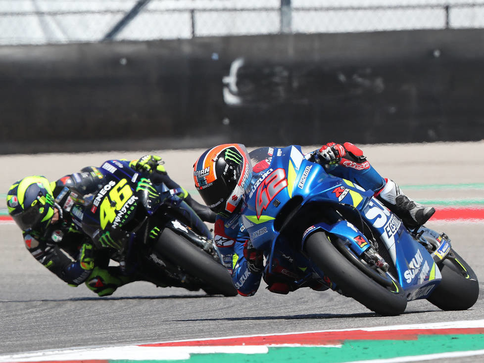 Alex Rins, Valentino Rossi