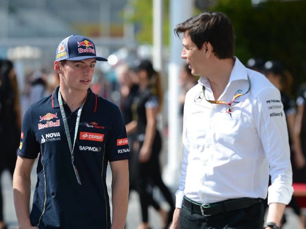 Max Verstappen, Toto Wolff