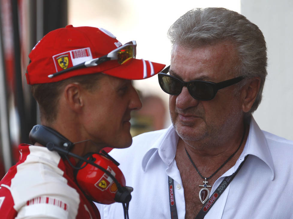 Michael Schumacher und Willi Weber