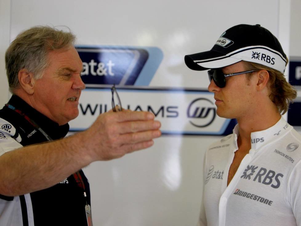 Patrick Head und Nico Rosberg