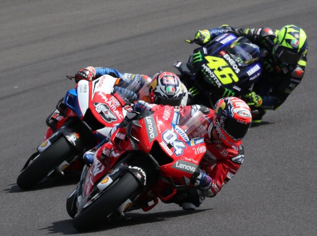 Andrea Dovizioso, Jack Miller, Valentino Rossi