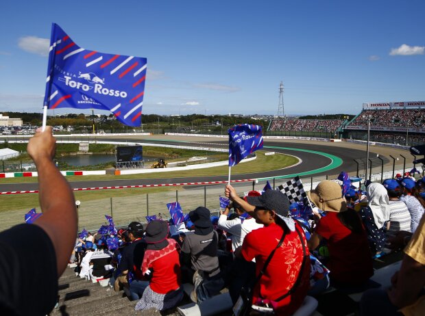 Fans in Suzuka