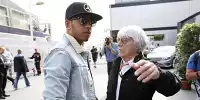 Bild zum Inhalt: Bernie Ecclestone: Formel 1 auch für Lewis Hamilton zum Hobby geworden
