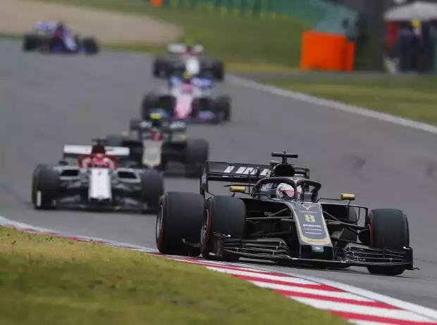Romain Grosjean, Kimi Räikkönen Titel-Bild zur News: Romain Grosjean, Kimi Räikkönen
