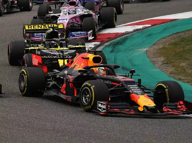 Max Verstappen, Pierre Gasly, Daniel Ricciardo, Nico Hülkenberg Titel-Bild zur News: Max Verstappen, Pierre Gasly, Daniel Ricciardo, Nico Hülkenberg
