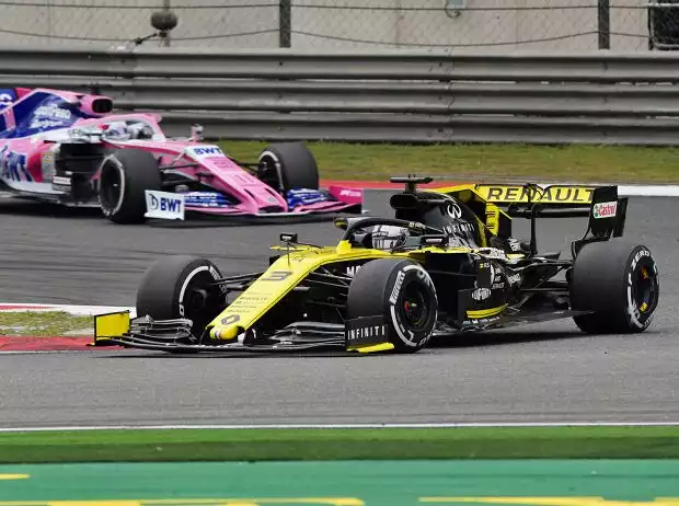 Daniel Ricciardo, Sergio Perez Titel-Bild zur News: Daniel Ricciardo, Sergio Perez