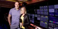 SPORT1 Moderatorin Sarah Valentina und SPORT1 Kommentator Patrick Simon