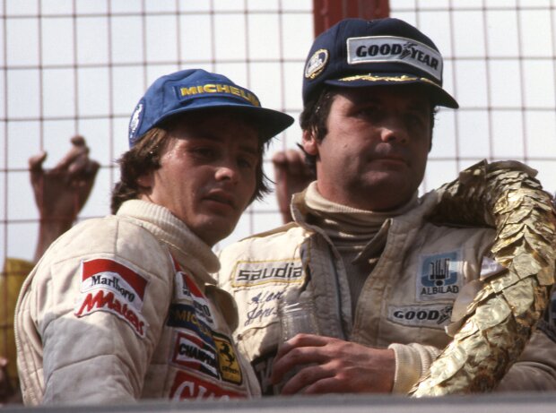 Titel-Bild zur News: Gilles Villeneuve, Alan Jones