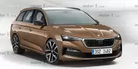 Bild zum Inhalt: Skoda Octavia (2019) Rendering: Der Bestseller nutzt Technik des VW Golf 8