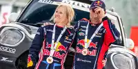 Andrea und Stephane Peterhansel