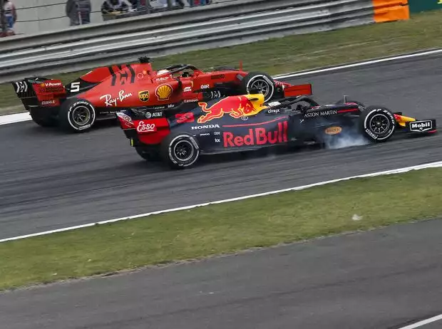 Sebastian Vettel, Max Verstappen Titel-Bild zur News: Sebastian Vettel, Max Verstappen