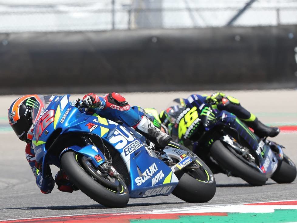 Alex Rins, Valentino Rossi