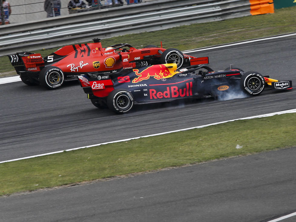 Sebastian Vettel, Max Verstappen